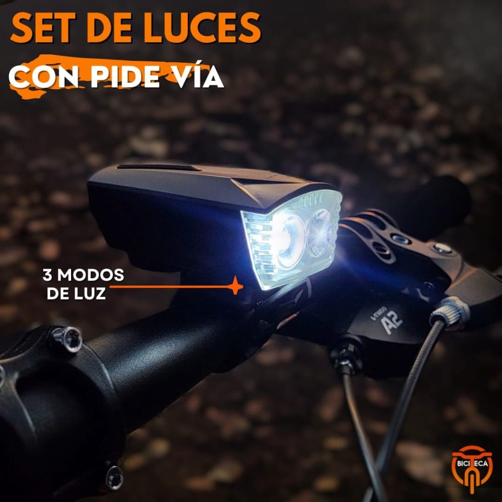Luces pide vías - 500 lúmenes - vista alternativa