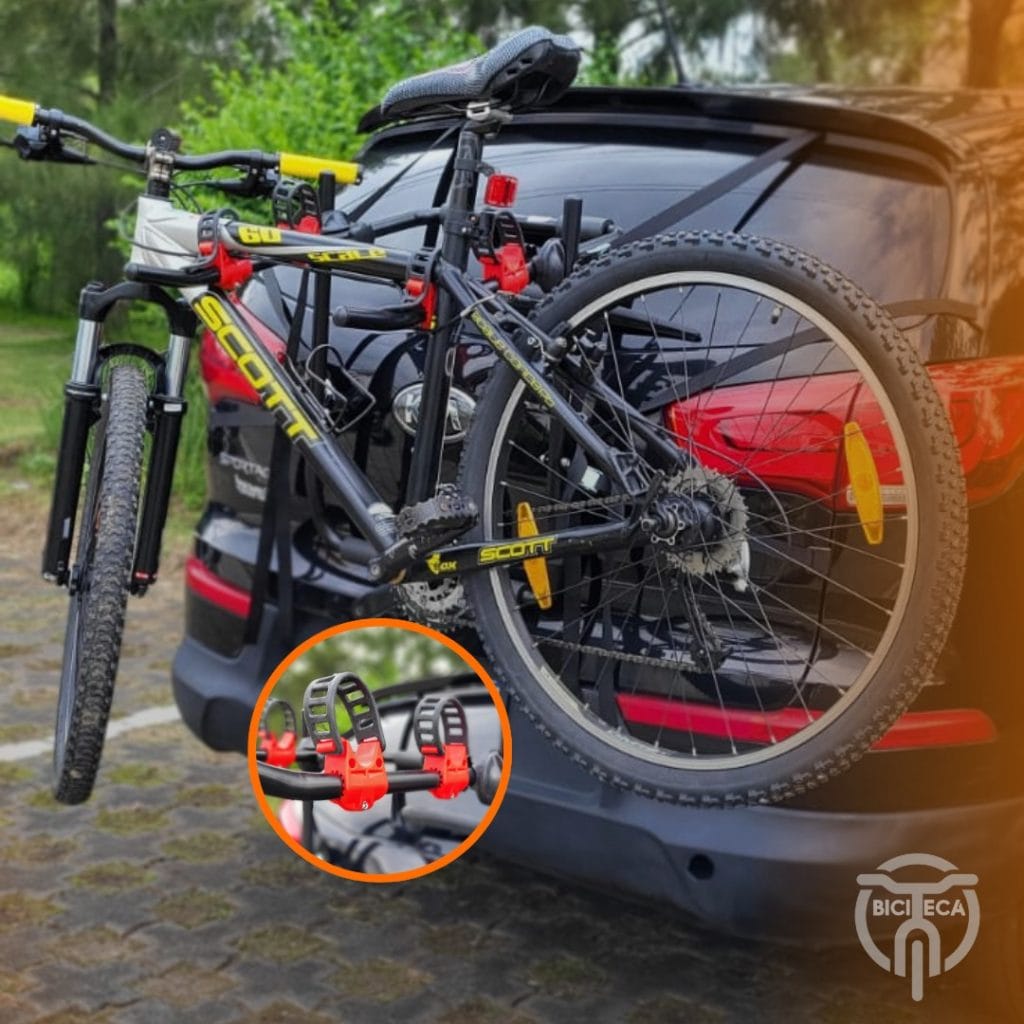 Porta Bicicleta Trasero Para 3 Bicicletas - vista alternativa