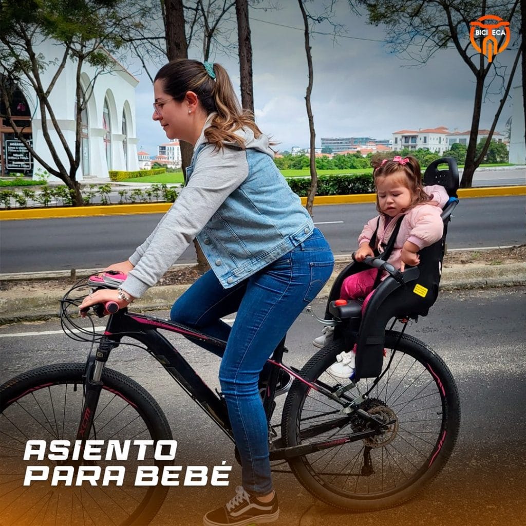 Asiento De Bebé Trasero Para Bicicleta - vista alternativa