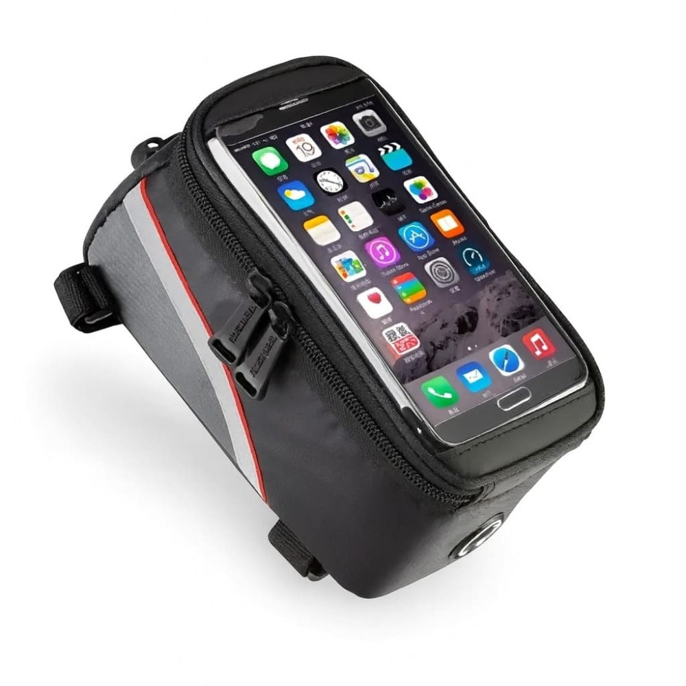 Bolsa Porta Celular para Bicicleta Impermeable