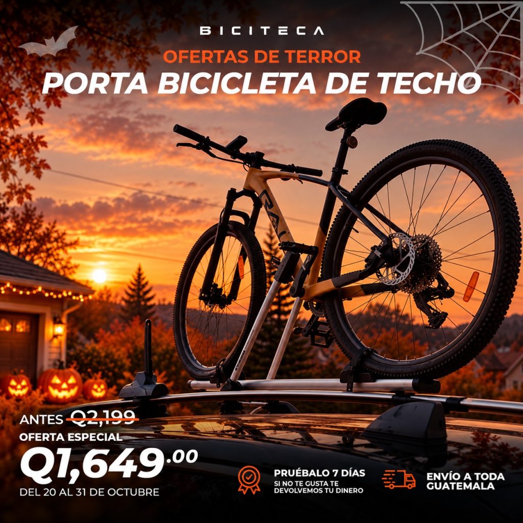 Porta Bicicleta De Techo Para Auto