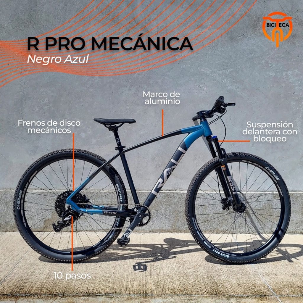 Bicicleta R Pro Mecánica - vista alternativa
