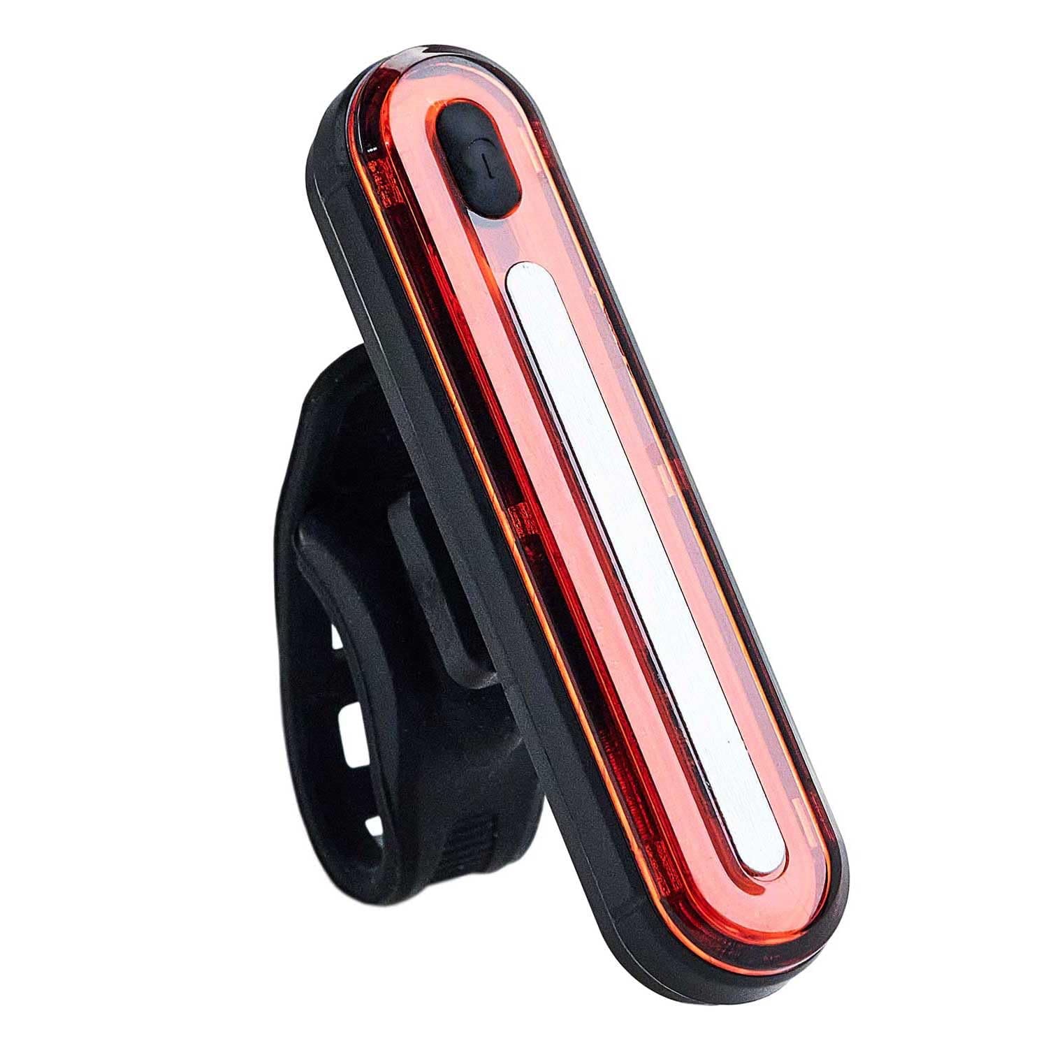 Luz Trasera LED Roja para Bicicleta Recargable USB