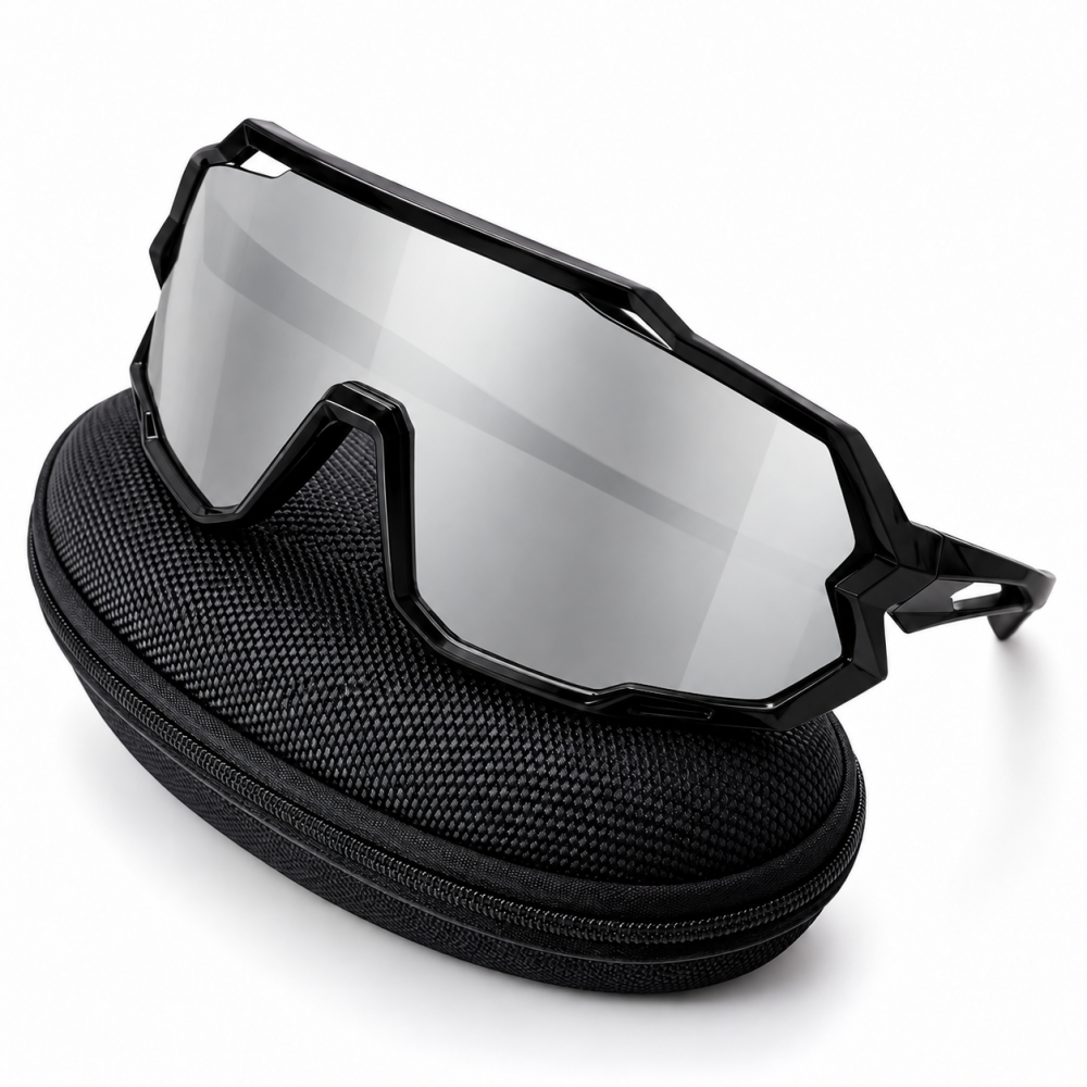 Lentes Fotocromáticos para Ciclismo Color Negro Ahumado