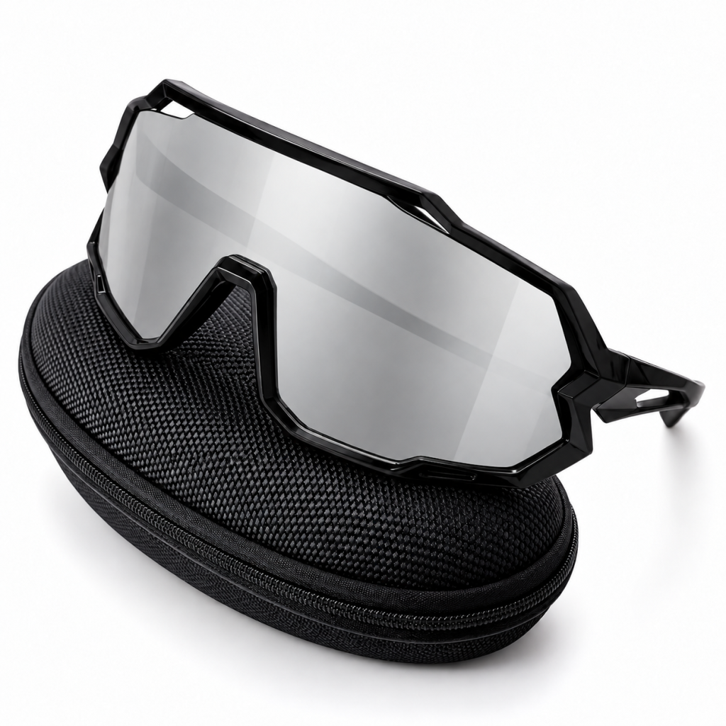 Lentes Fotocromáticos para Ciclismo Color Negro Ahumado