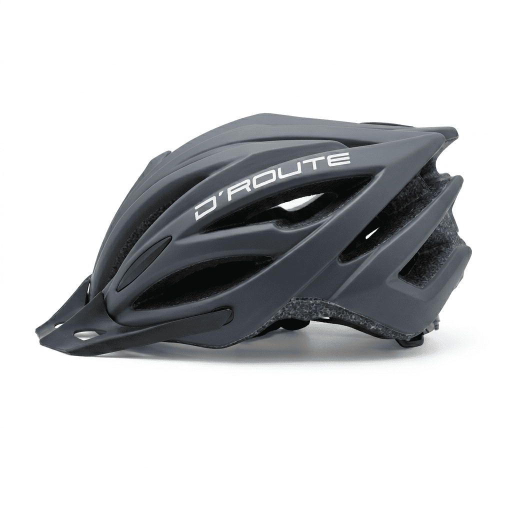 Casco De Ciclismo Azul Aerodinámico marca D'ROUTE