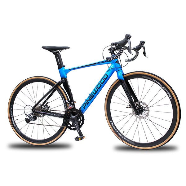Bicicleta de Ruta Premier Prodisk Alloy Shimano Claris 2x8 Frenos de Disco