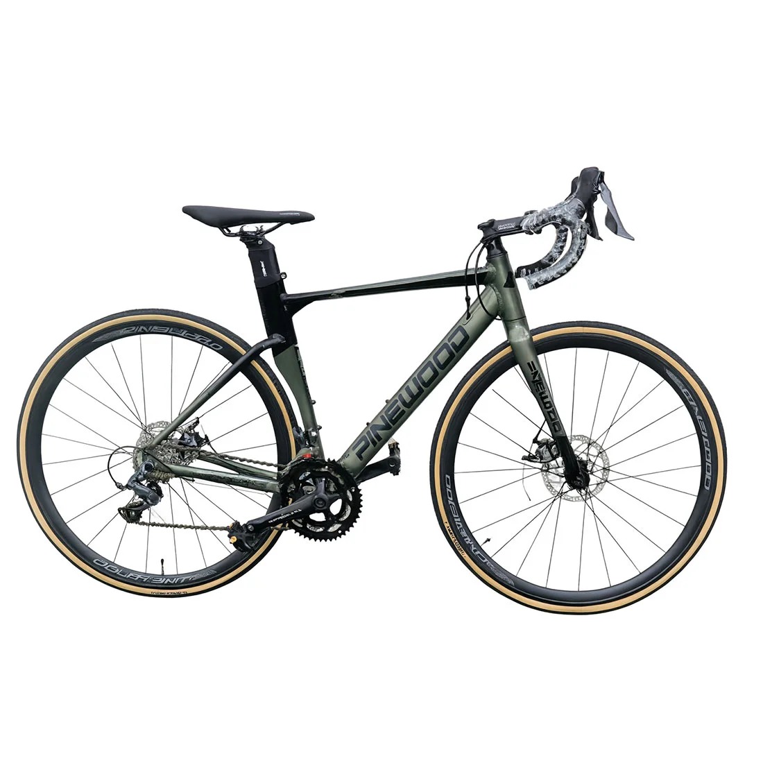 Bicicleta de Ruta Pinewood Ares Alloy Shimano Claris Freno de Disco