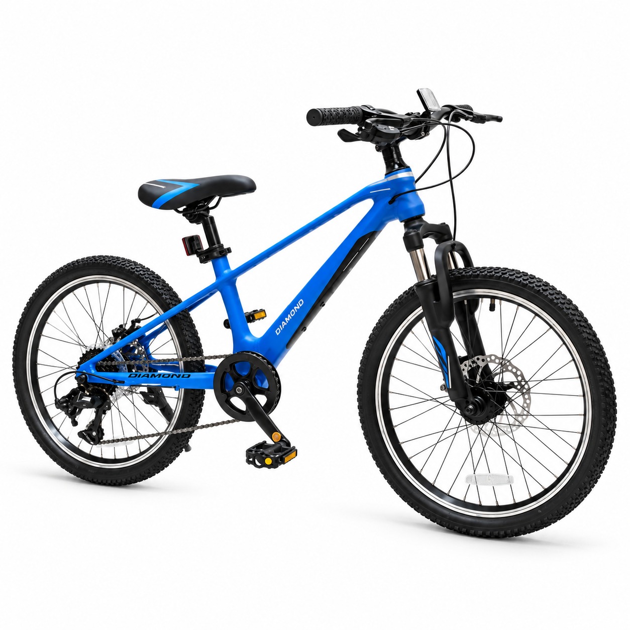 Bicicleta MTB Diamond Bike Cross Rin 20 7 Velocidades Azul