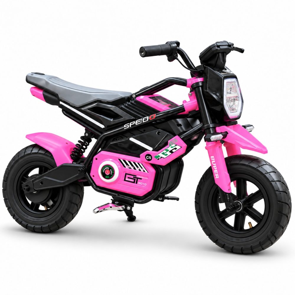 Moto Eléctrica para Niños 20 km/h Rosa