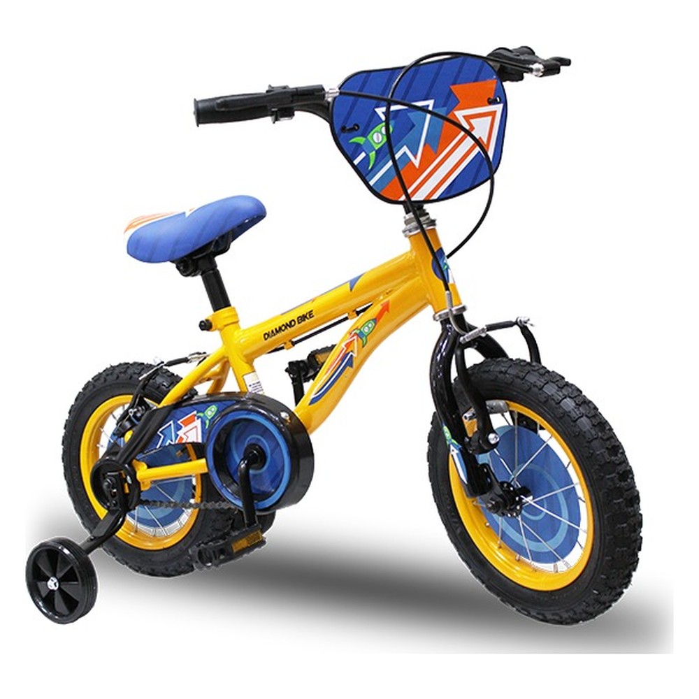 Bicicleta BMX para Niño Rin 16 Diamond Bike - Amarillo