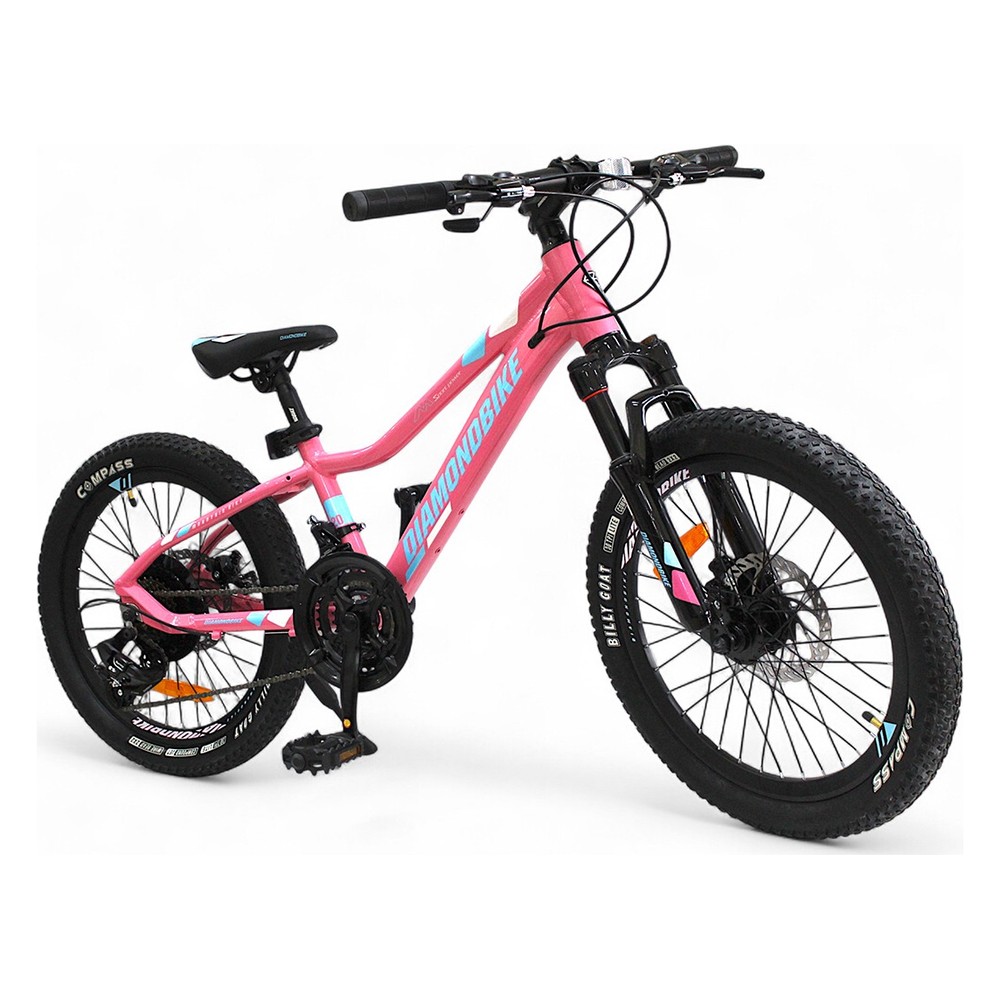 Bicicleta de Montaña para Niña Rin 24 Diamond Bike - Rosado