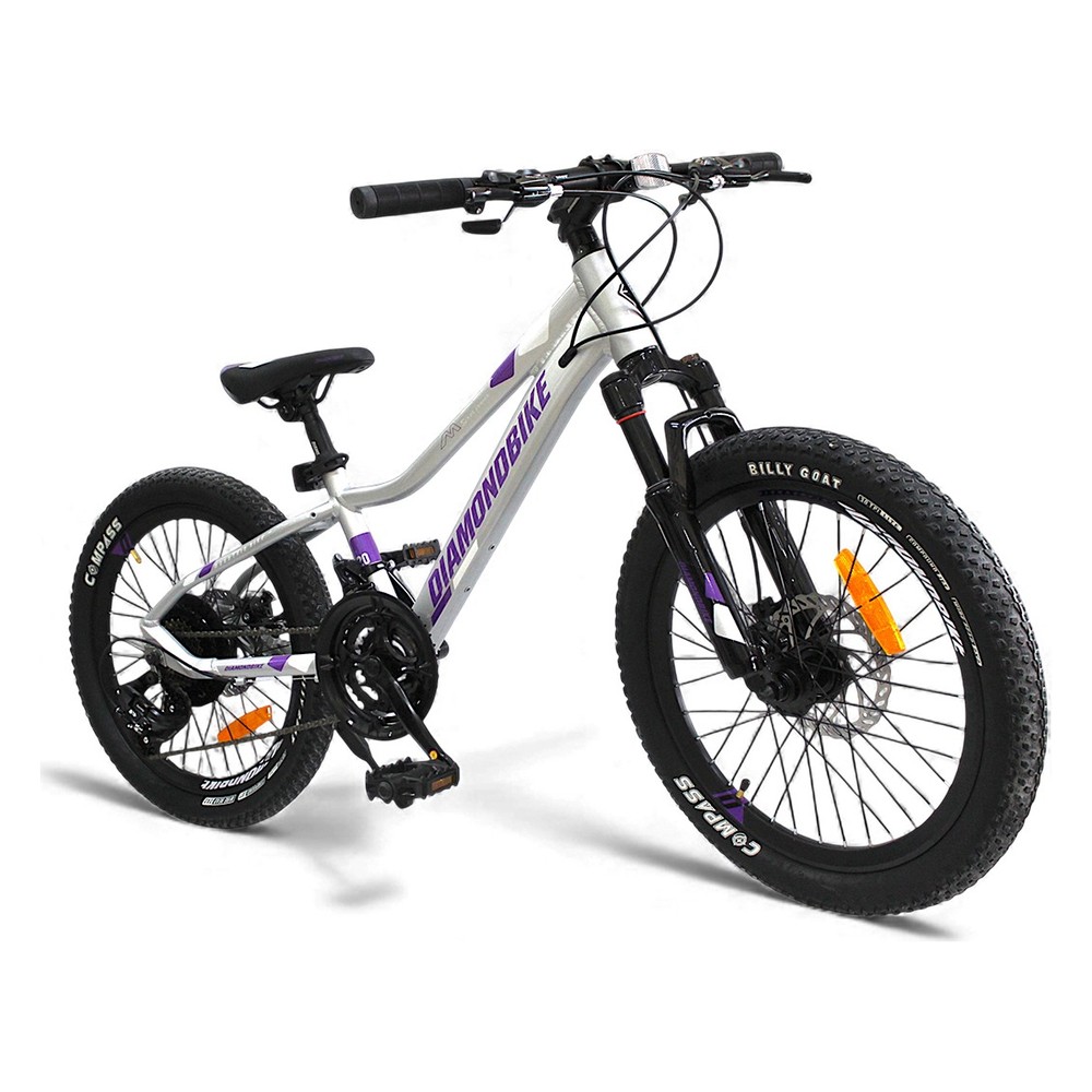 Bicicleta de Montaña para Niña Rin 26 Diamond Bike - Gris/Morado