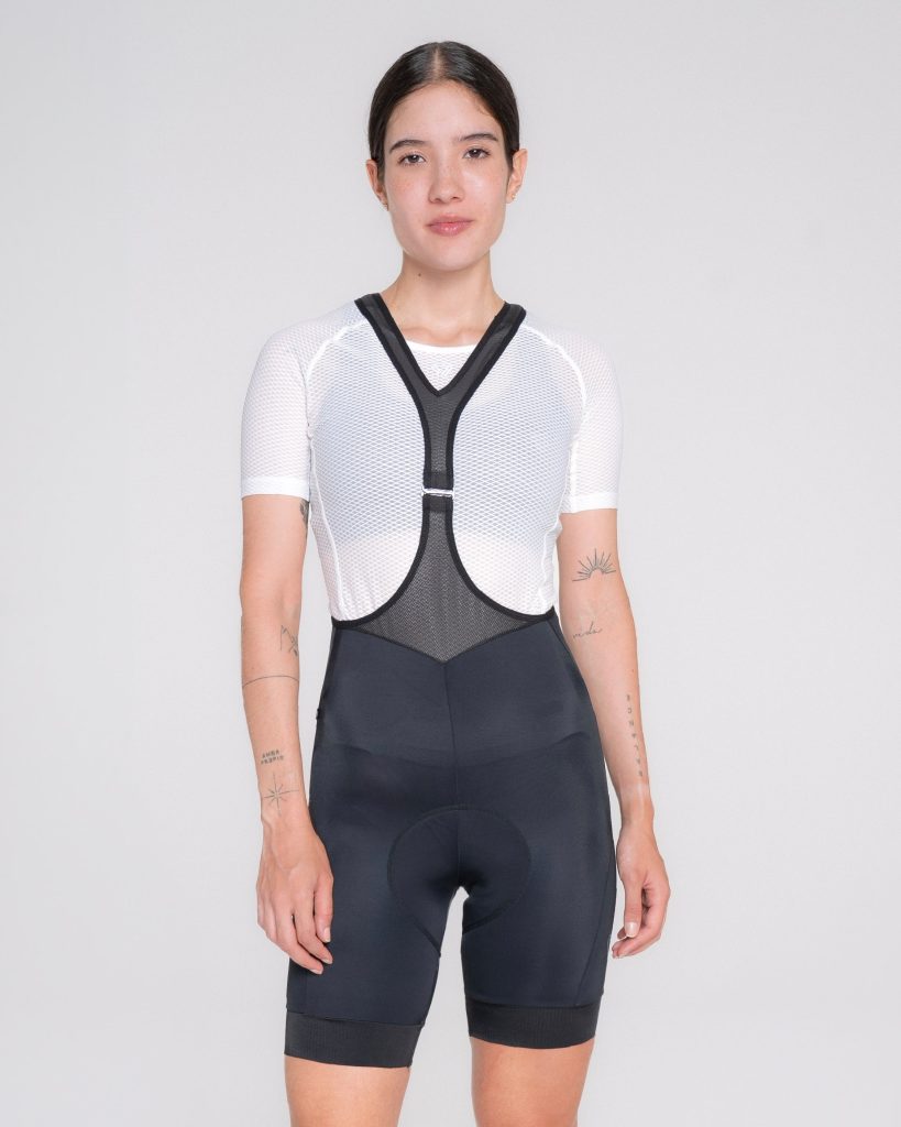 Pantaloneta de Ciclismo con Cargaderas Mujer Beino GW - Negro, L