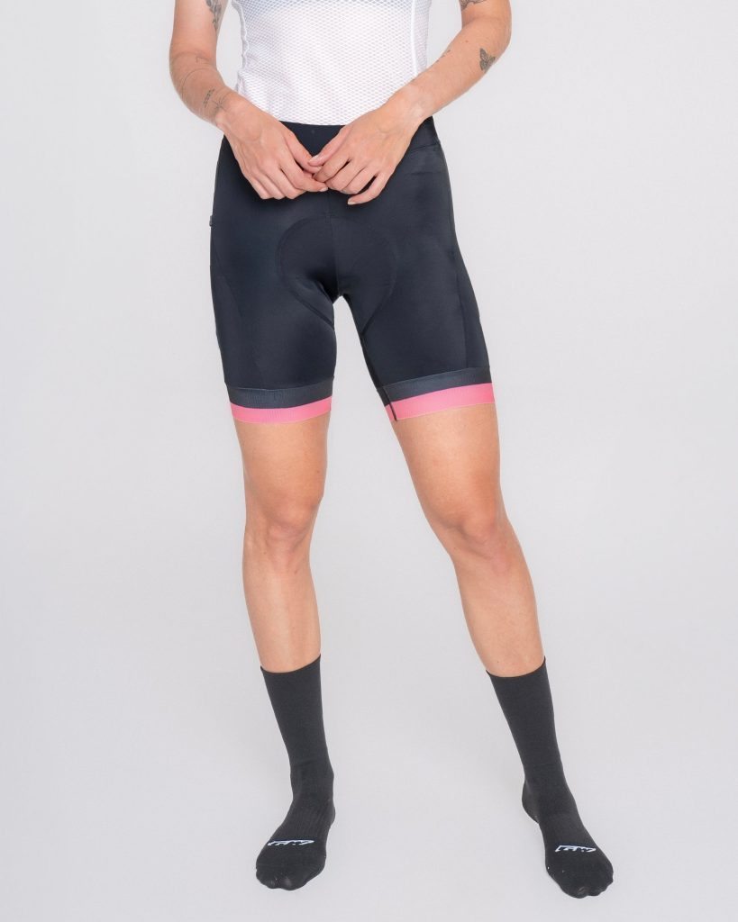 Pantaloneta de Ciclismo Mujer Beino GW - Negro Magenta, M