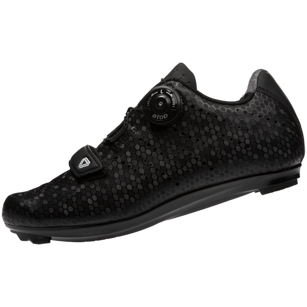 Zapatillas de Ciclismo Ruta Snake GW - Negro Gris, 43
